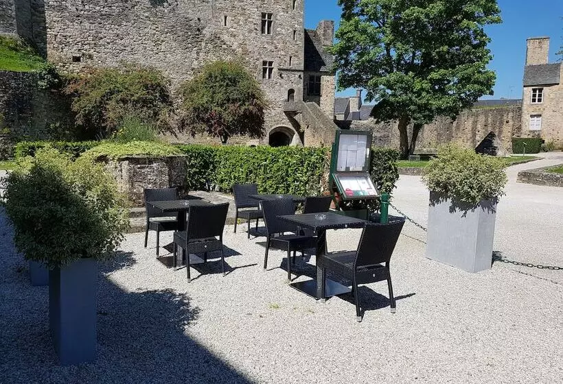 בית מלון כפרי L Hostellerie Du Chateau De Bricquebec