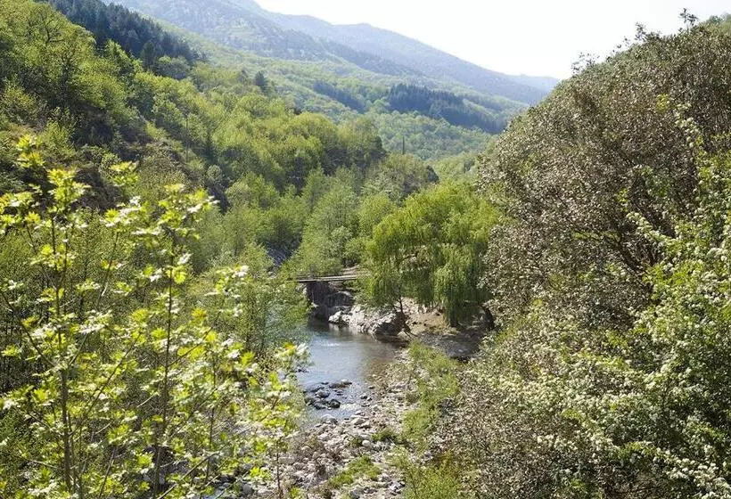 בית מלון כפרי Logis Hôtel Restaurant Le Tanargue