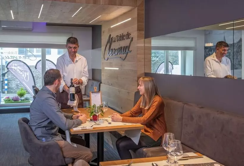 هتل Du Commerce  Restaurant La Table De Clervaux