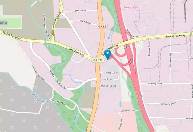 בית מלון כפרי Ameriican Atlanta Inn