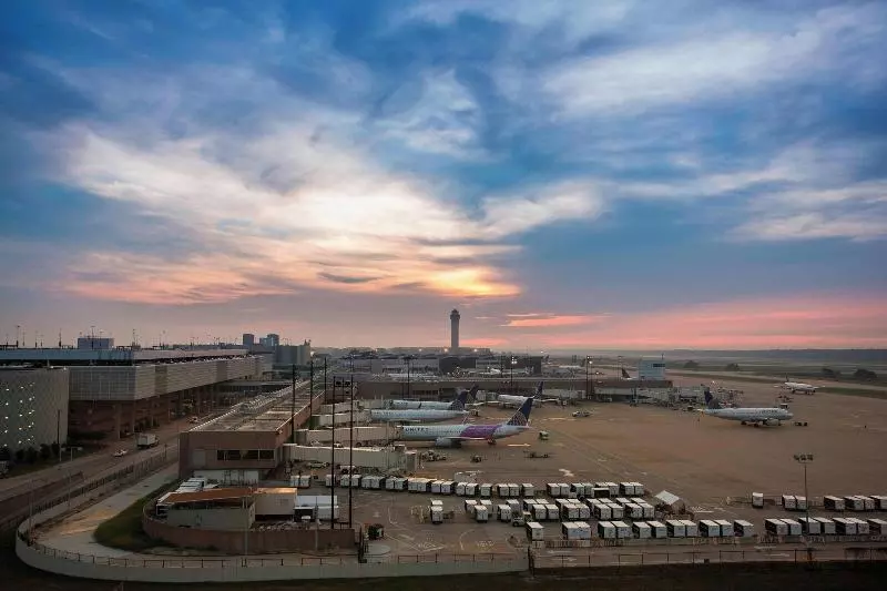 فندق Houston Airport Marriott At George Bush Intercontinental