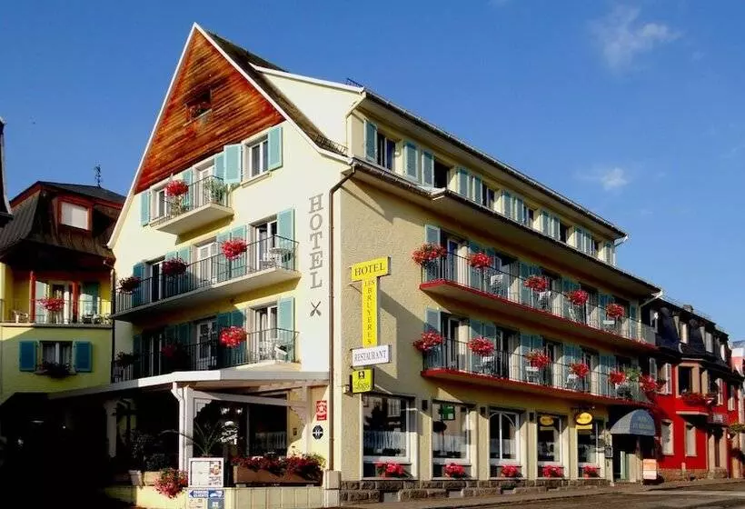 Отель Logis Hôtel   Restaurant Aux Bruyères