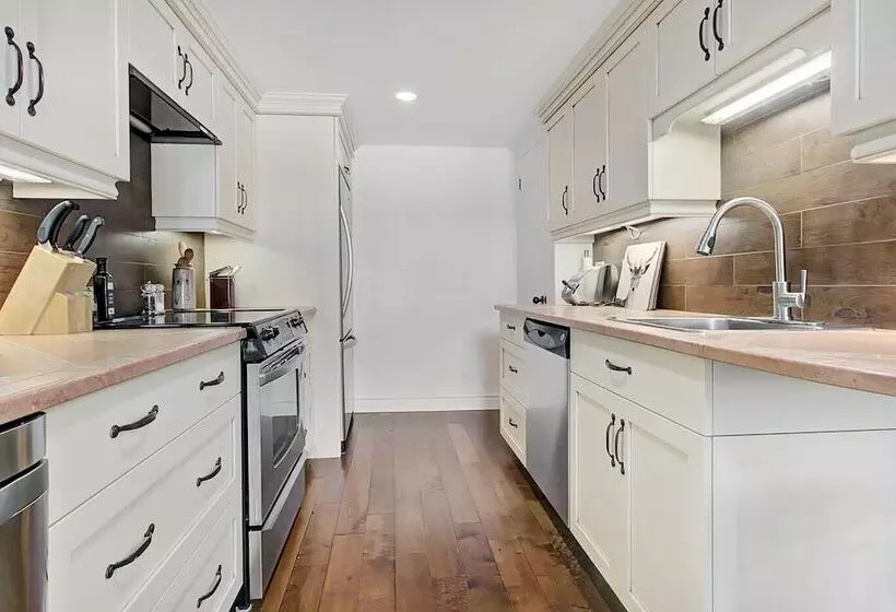 호텔 Hebergement Montsteanne Condos