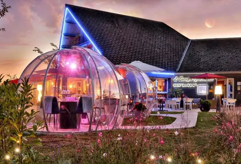 Отель Hôtel Restaurant Logis Europa