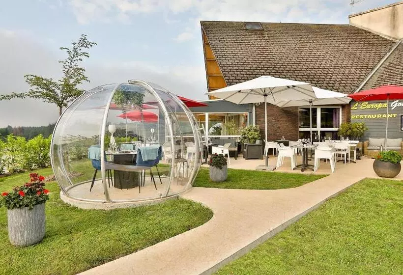 Отель Hôtel Restaurant Logis Europa