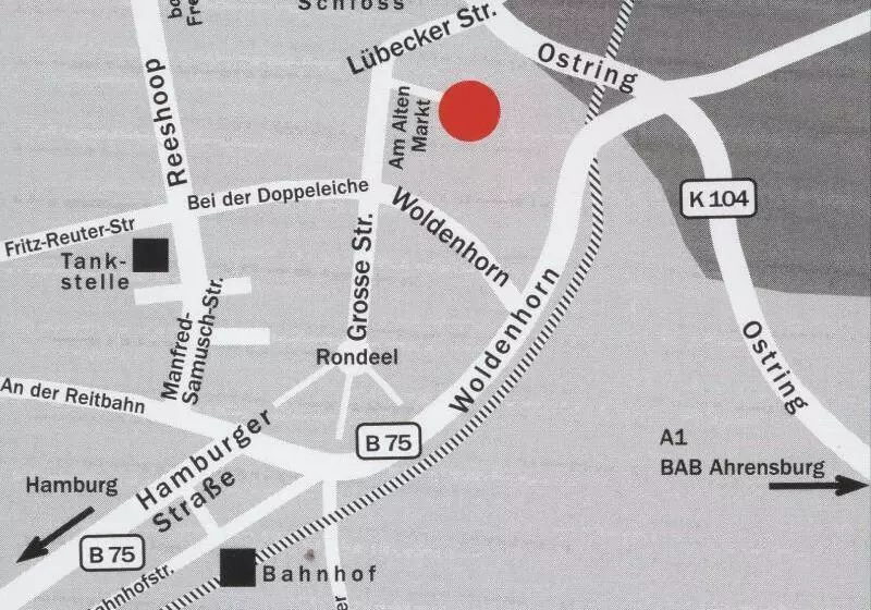 Отель Am Schloss Ahrensburg