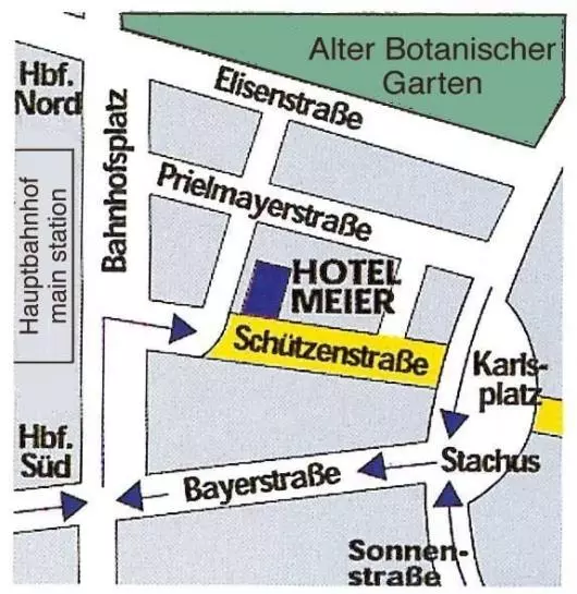 酒店 Meier City Munchen