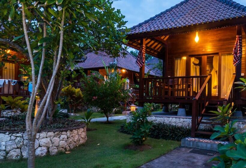 ベッドアンドブレックファースト Sunset Garden Nusa Lembongan