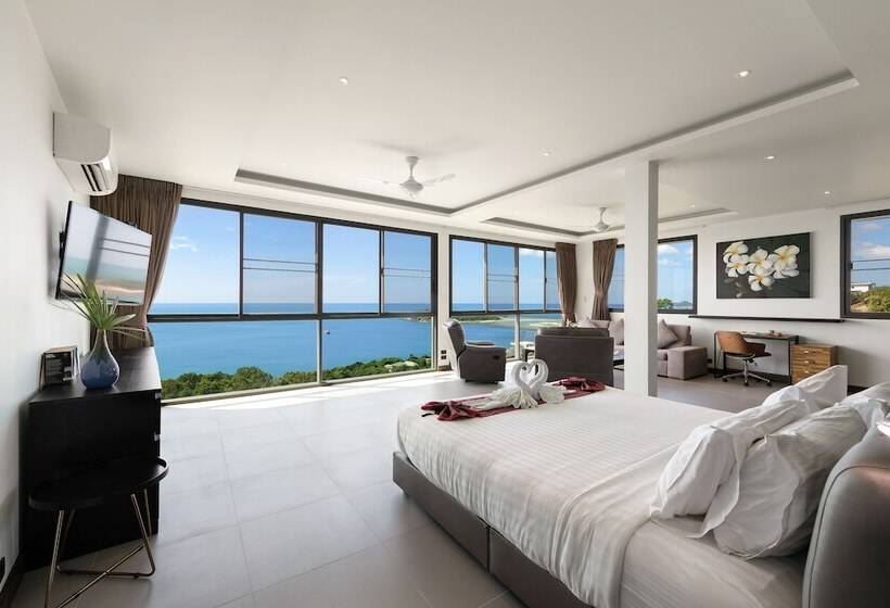 Ban Nai Fan 4 Bed Pool Villa With Seaview In Choengmon