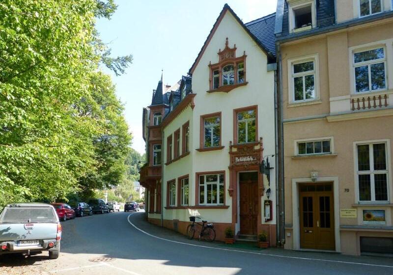 펜션 Parkschlösschen In Greiz