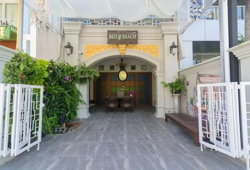 Bed At Beach Hostel