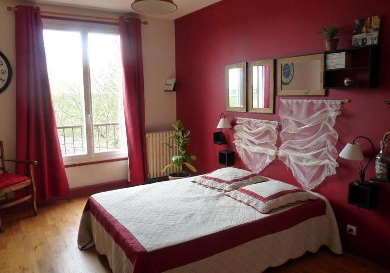 مبيت وإفطار Chambre Rouge Et Vin Blanc