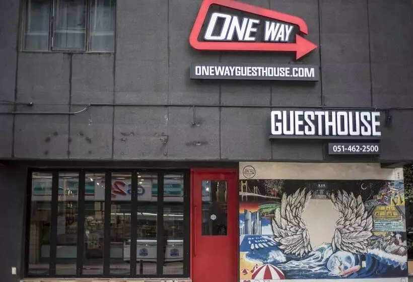 هاستل One Way Guesthouse Busan