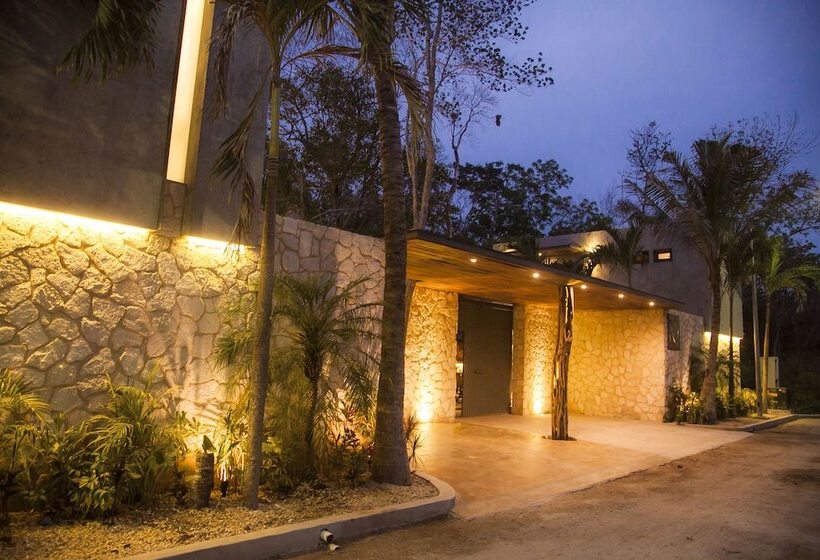 בית מלון כפרי Solera Tulum With Pool