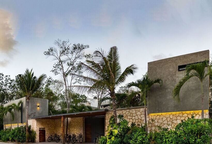 בית מלון כפרי Solera Tulum With Pool