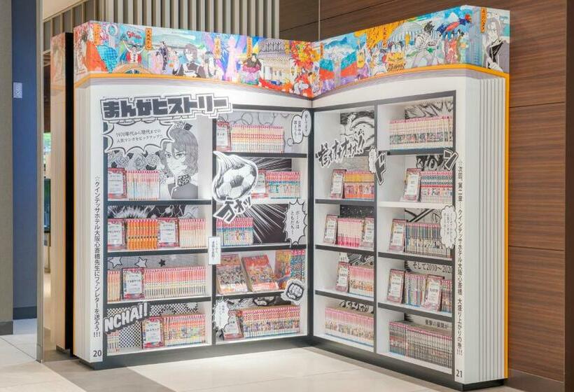 Quintessa Hotel Osaka Shinsaibashi Comic & Books