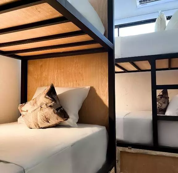 پانسیون El Gato Rojas Surf Hostel