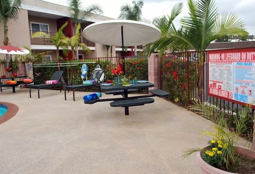 Szálloda Budget Inn Anaheim Near Disneyland Drive