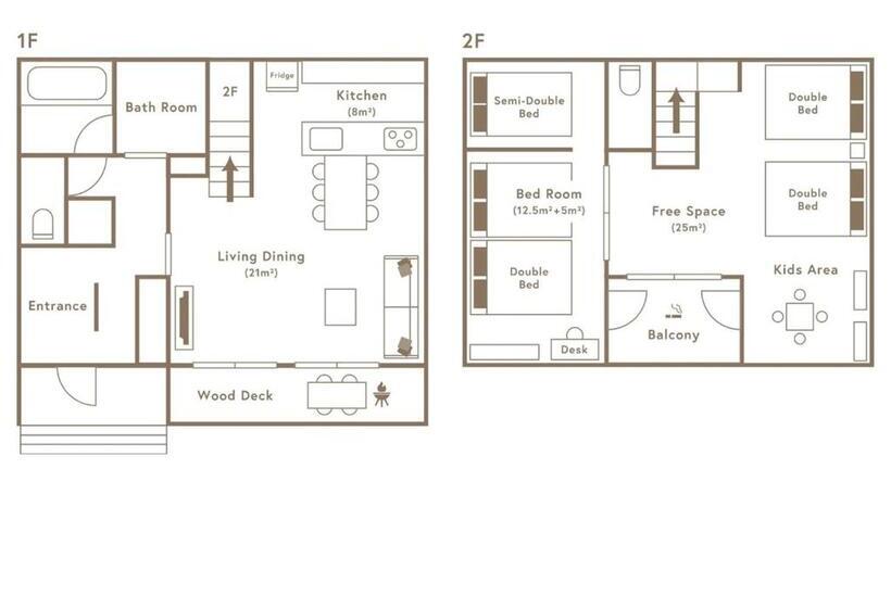호텔 那須塩原にある貸別荘 レンガの家ｓｏｒａ