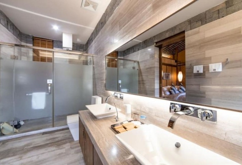 ペンション Qiansu Ban Jiang Xia Boutique Inn