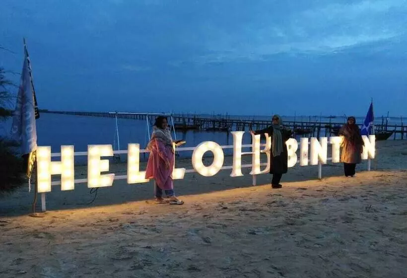 Aamiaismajoitus (B&B) Hello Bintan Beach Cottages