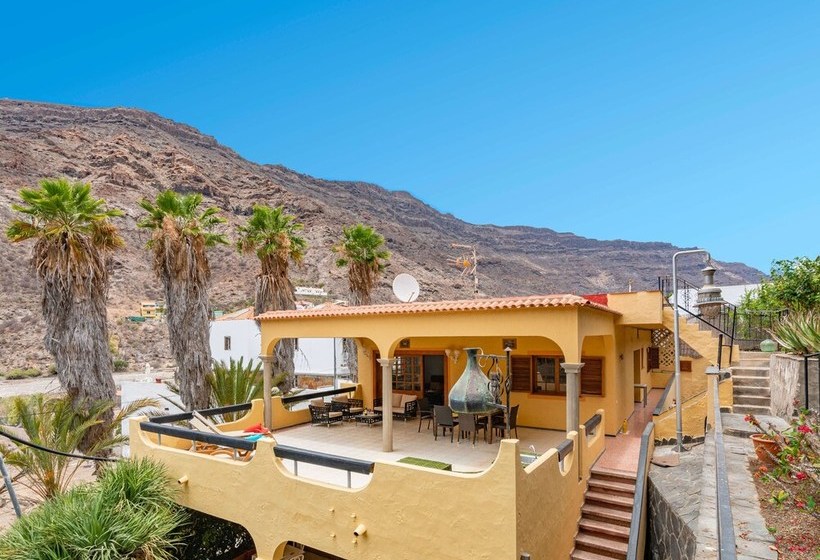 Casa De Vacaciones Con Piscina Compartida En Mogán Iv