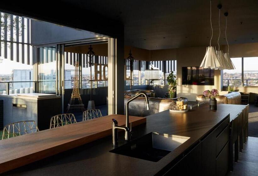 Birdcage Penthouse Luxury Melbourne Ultra Modern Industrial Chic