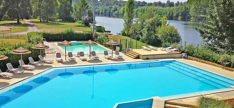 בית מלון כפרי Camping Les Berges De La Dordogne