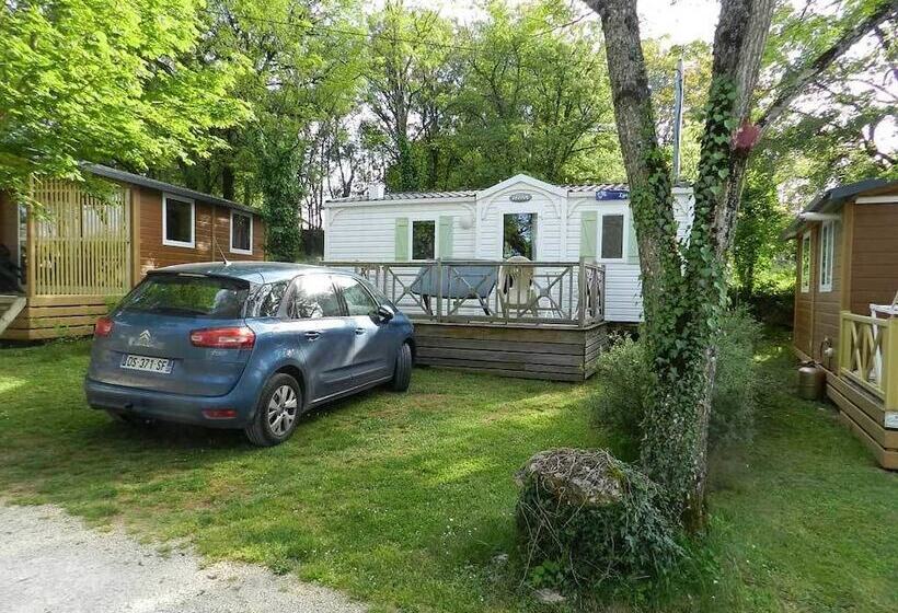 ホテル Camping Les Tilleuls Mobilhome