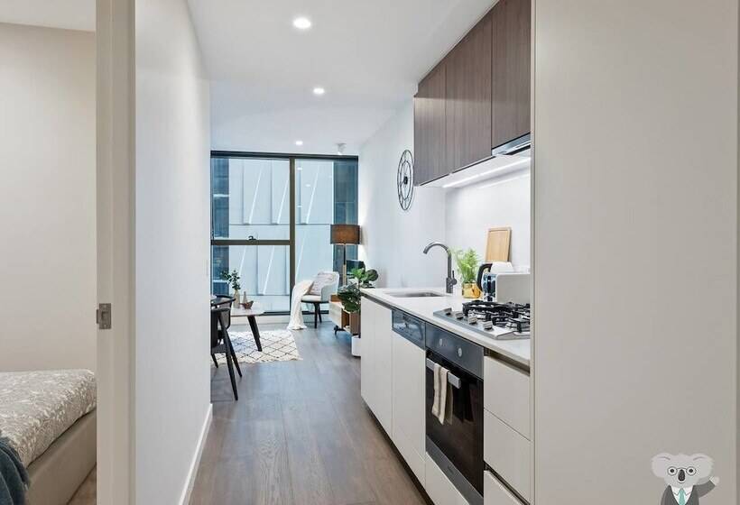 Kozyguru Melbourne City Perfect Tranquil Sanctuary 1 Bed Apt Vme023