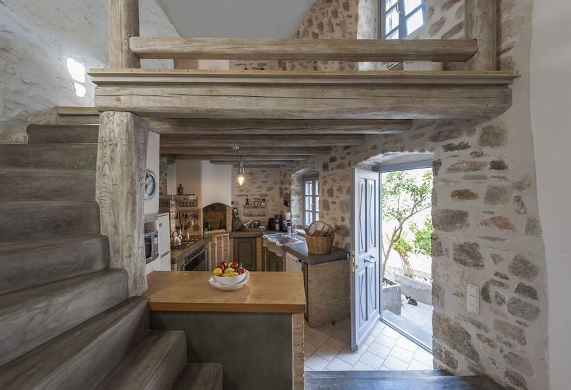 Traditional Stone House In Kostos