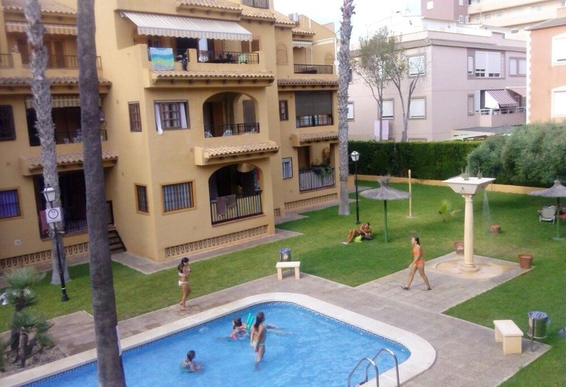 Apartment With 2 Bedrooms In La Mata, With Wonderful Sea View, Pool Access And Balcony  100 M From T