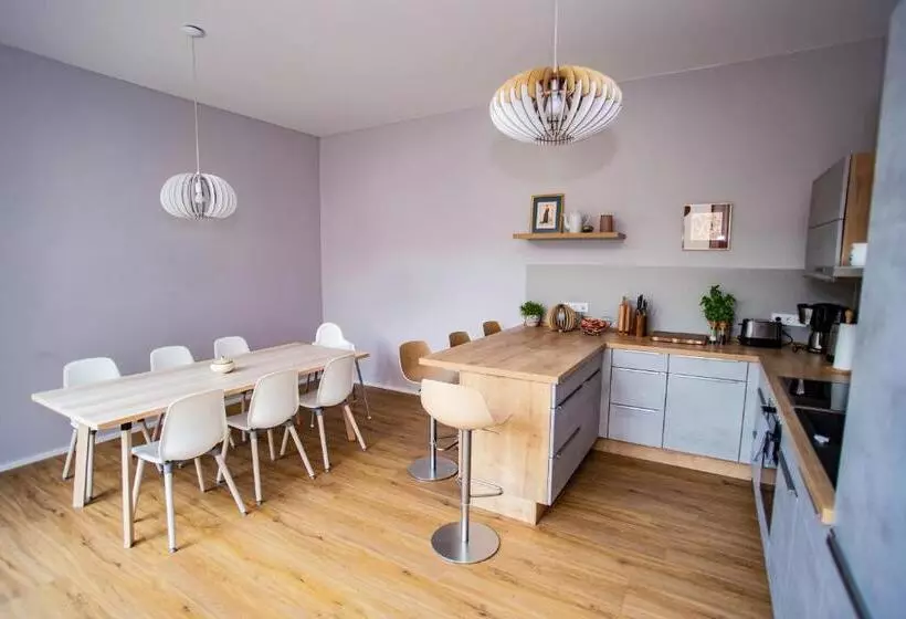 Eckhof Domizil Großzügige Ferienwohnung Mit Kleinem Garten In Der Altstadt Von Gotha