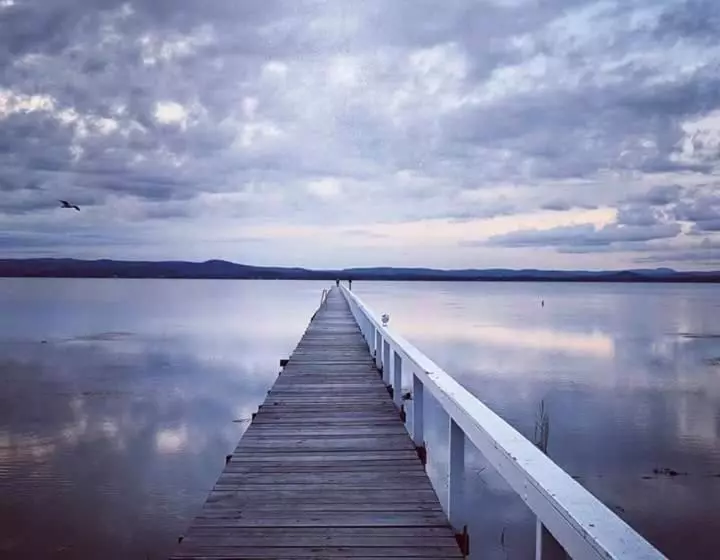 Lakeside Waterfront Apartment The Entrance