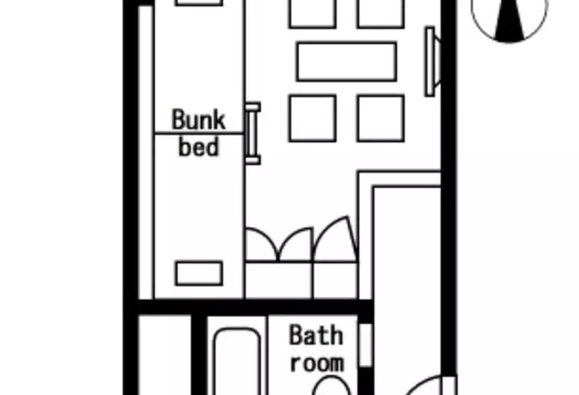 ホテル Alphabed Inn Takamatsu Ekimae