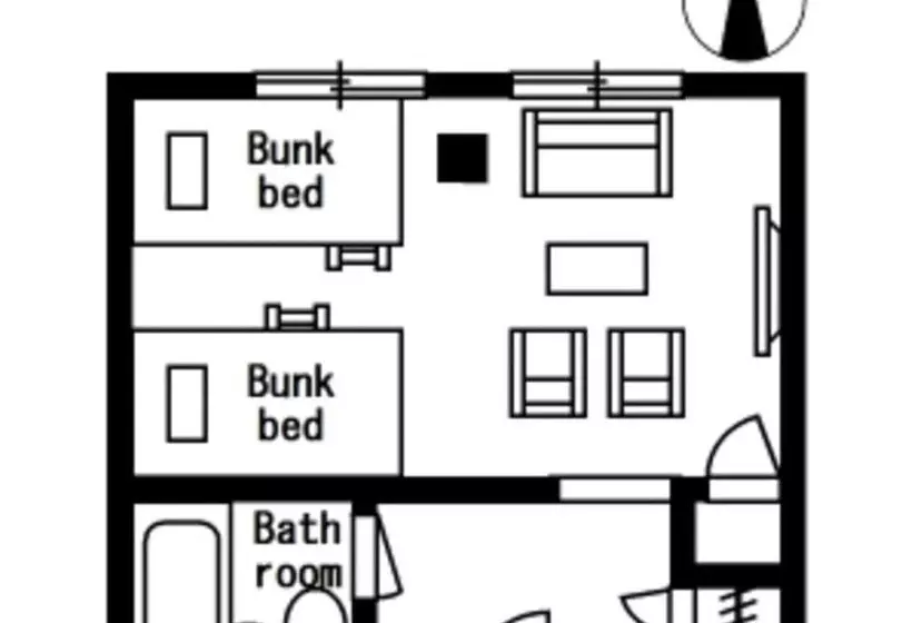 ホテル Alphabed Inn Takamatsu Ekimae