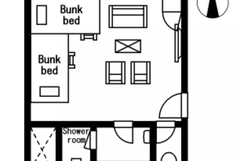 ホテル Alphabed Inn Takamatsu Ekimae