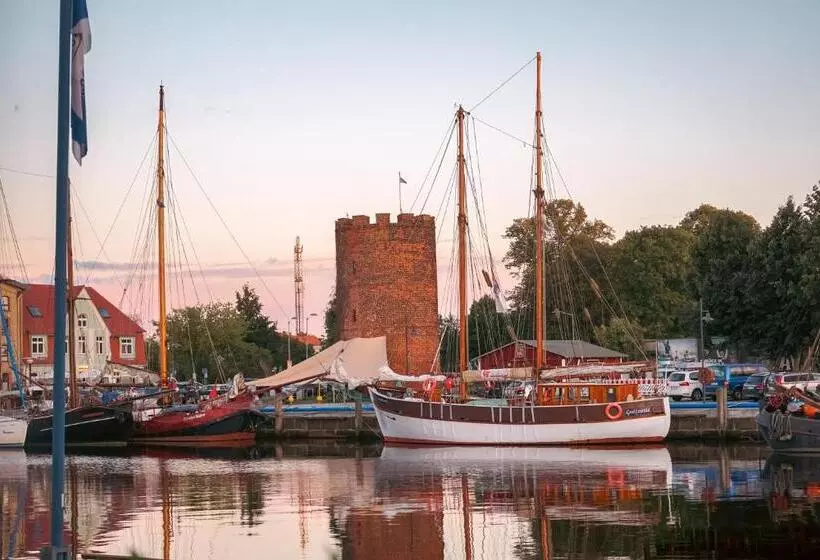 Aamiaismajoitus (B&B) Slube Am Yachthafen Greifswald