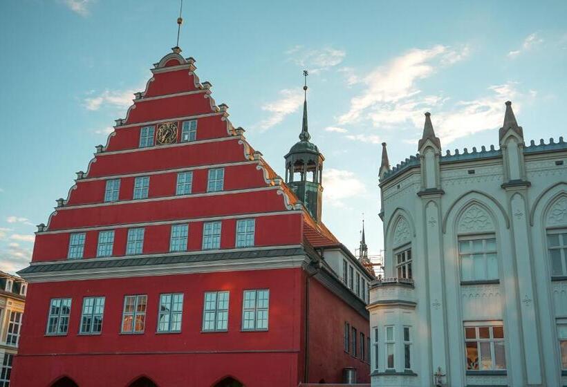 مبيت وإفطار Slube Am Yachthafen Greifswald