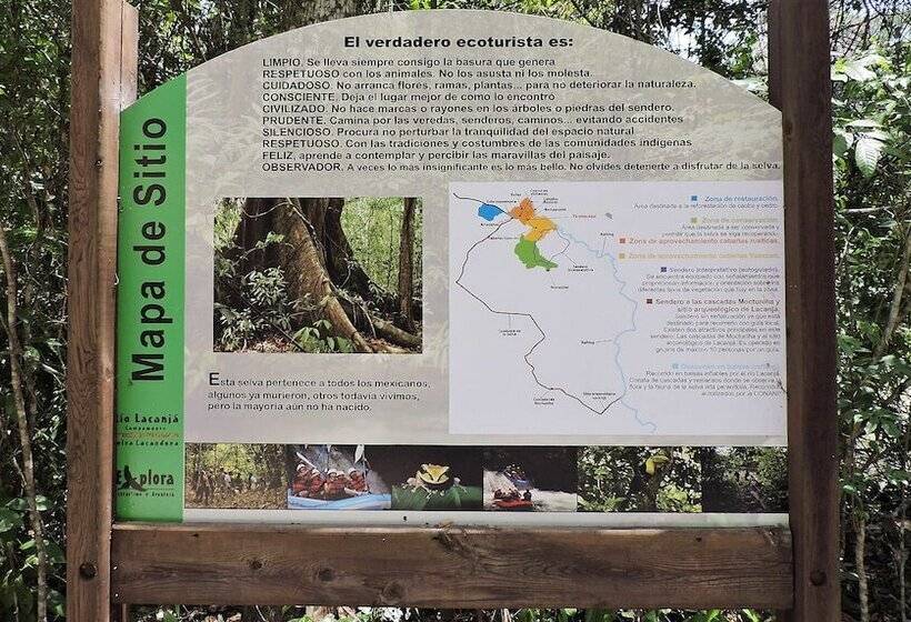 호텔 Campamento Rio Lacanja