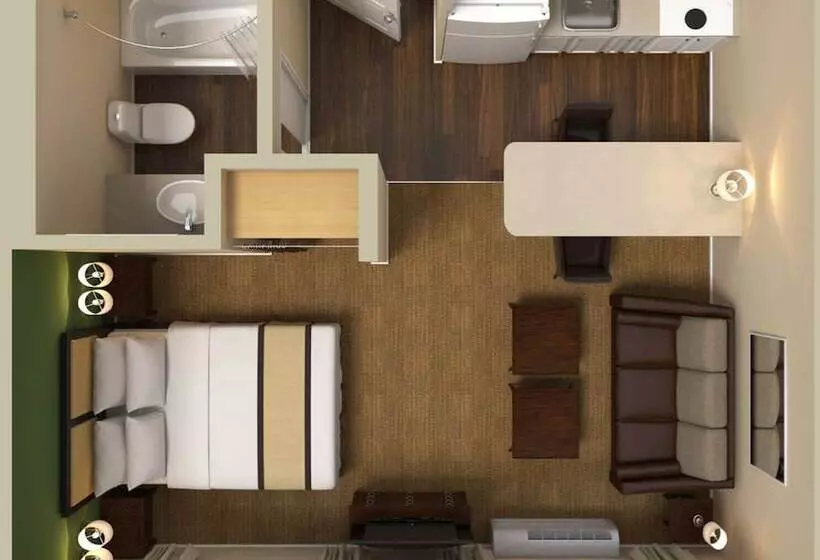 בית מלון כפרי Extended Stay America Select Suites   Orlando   Lake Mary   1040 Greenwood Blvd