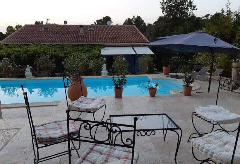 ベッドアンドブレックファースト Chambres D Hôtes  Piscine, Spa, Tennis