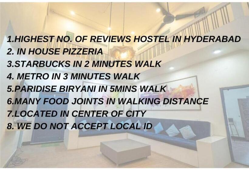 호스텔 Slackpackr Hyderabad