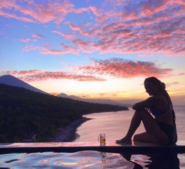 פנסיון Waenis Sunset View Hotel And Restaurant, Amed, Bali