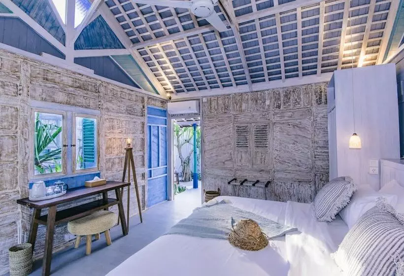 تختخواب و صبحانه The Garden Shacks At Sandy Bay
