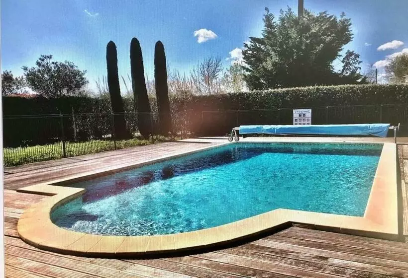 Maison Charmante A Cogolin + Piscine