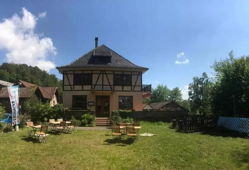 Majatalo Chambre Double Dans Auberge Alsacienne