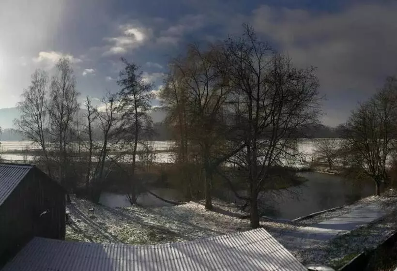 Majatalo Chambre Double Dans Auberge Alsacienne