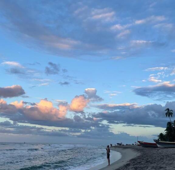 Panzió Hostal Estrellas Del Tayrona Playa Mendihuaca
