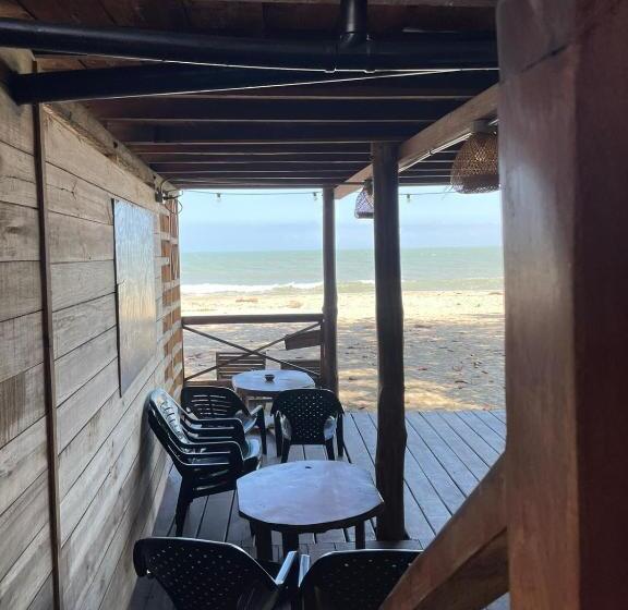Panzió Hostal Estrellas Del Tayrona Playa Mendihuaca